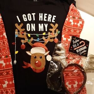 Wound up shirt and headband set